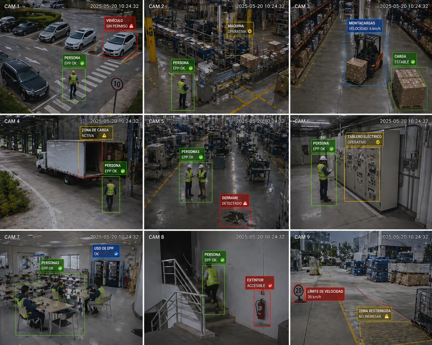 Sistema de videovigilancia IP y CCTV para empresas en Baja California